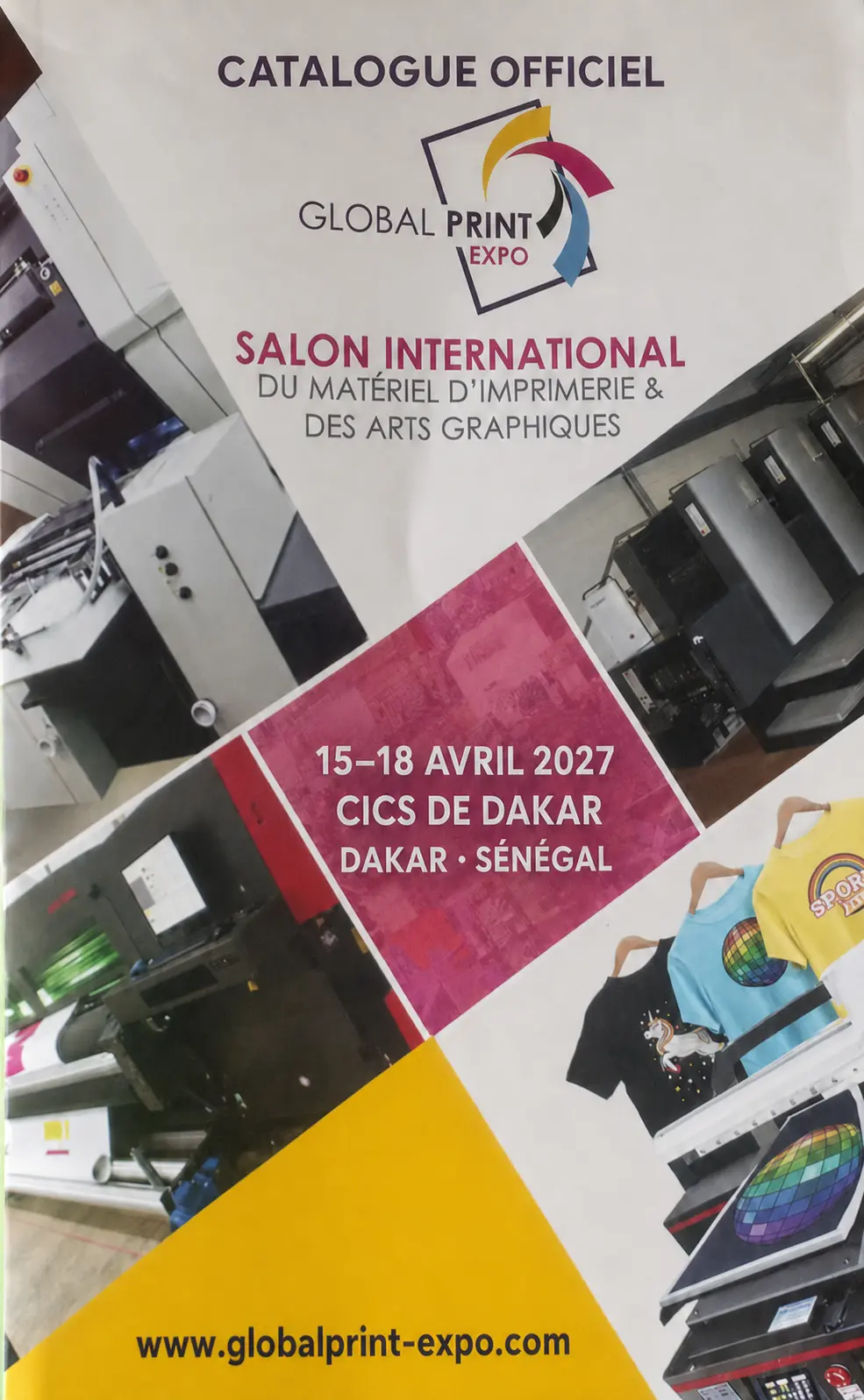 Catalogue officiel Global Print Expo — 08 au 11 avril 2027 au CICS de Dakar